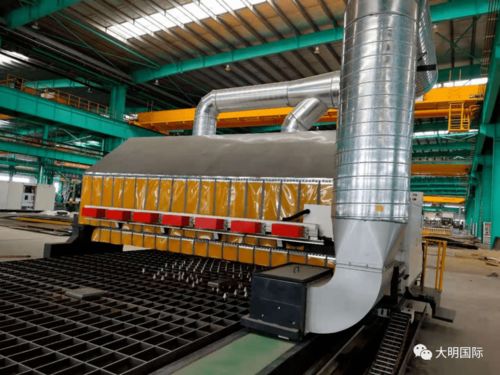 大明泰安加工中心多功能坡口切割设备正式投产